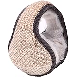 Lifup Unisex Paraorecchie in Eco Pelliccia Invernale Pieghevole Scaldini Auricolari a Maglia