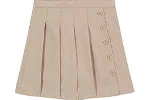 Nautica Girls' School Uniform Pleated Scooter Skirt