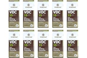 ‎VENESSA VENESSA VDC 15 Trinkschokolade 10 x 1kg, mit 15% Premium Kakao und Milchanteil für Vending-Automaten, leicht süß, cremig