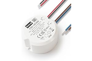 illuburg Transformateur LED Étanche IP65 350mA Courant Constant 7W - 12W LED Bloc d'Alimentation Driver Power Supply
