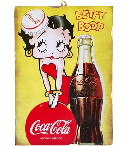 Quadro Vintage KUSTOM ART | Stazione Rifornimento Pin Up | Stampa Su Legno 17,3x24,8 Cm Made In Italy