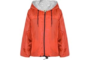 A2Z 4 Kids Girls Boys Raincoats Jackets Kids Lightweight Kag Mac Waterproof Hooded Jacket Cagoule Rain Mac Age 5-13 Years
