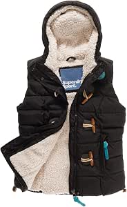 Superdry GS5JL006 - Smanicato da donna 'Puffle Gilet', colore nero :  Amazon.it: Sport e tempo libero