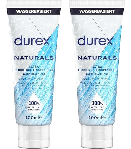 DUREX Naturals Extra Sensitive Gleitmittel Aloe Vera 100ml : Amazon.de:  Drogerie & Krperpflege