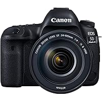 Canon EOS 5D Mark IV 30.4 MP Digital SLR Camera (Black) + EF 24-105mm is II USM Lens Kit