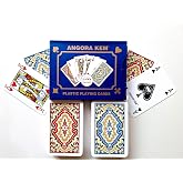 Angora Kem Plastik Iskambil Oyun Kağıdı &Ccedil;ift Deste BİRİ&Ccedil; OYUN KAĞIDI 52 - Plastic Playing Cards