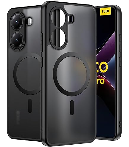 ELYCO Funda Compatible con Xiaomi Poco X7 Pro 5G, Carcasa Ultra Slim