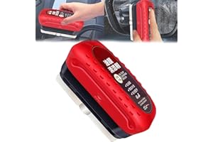 NAUXIU Powerful Windshield Cleaner & Oil Film Remover,120ml Car Windshield Cleaner,Car Glass Oil Film Stain Removal Cleaner,Auto Interior Exterior Glass Wiper Cleaning Kit