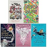 David Mitchell Collection 5 Books Set (Slade House, Utopia Avenue, The Bone Clocks, Cloud Atlas, The Thousand Autumns of Jaco