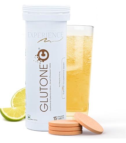glutone 1000 setria l glutathione Glutone 1000 – Setria L-Glutathione Effervescent Tablets | Vitamin C 40mg |  For Radiant Glow | Evens Skin Tone | 15 Tablets (Pack of 6): Buy Online at  Best Price in UAE