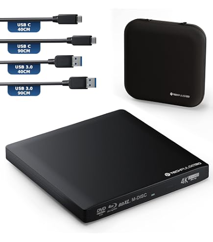 Buffalo UHD BD BRUHD-PU3-BK Portable Blu-ray Drive - Black: Amazon
