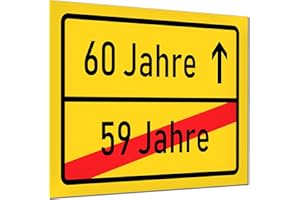KAVARO 18th Birthday Gift Idea, Place Sign as a Fun Gift for Girls and Boys, for Adolescence, Also Perfect as a Decoration for Parties, 30 x 20 cm, yellow