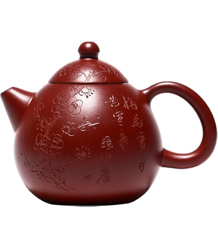 Yxhupot Gongfu Teekanne 180ml - Echte Yixing Zisha Ton Teekanne Für Losen Tee