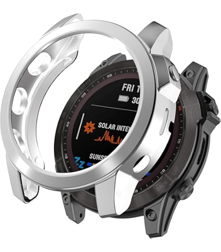 AISPORTS Lünette Styling Kompatibel Mit Garmin Fenix 6X/Fenix 6X Pro