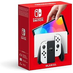 Nintendo Switch (OLED Model) - White & Animal Crossing: New