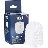GROHE Essentials - Yedek fır&ccedil;a başlığı (orijinal yedek par&ccedil;a, uzun &ouml;m&uuml;rl&uuml;, sağlam, &uuml;retici garantisi: 5 yıl), beyaz, 40791001