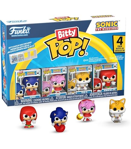 Funko Pop Games: Sonic - Treasure Hunter Knuckles The Echidna - Sonic The Hedgehog - Figurine en Vinyle à Collectionner - Idée de Cadeau - Produits Officiels - Jouets pour Les Enfants