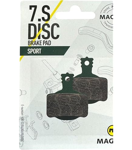 Magura Plaquettes De Frein 7.S Sport Green Pour E-Bike - Freins MT 2 Pistons Dès 2012