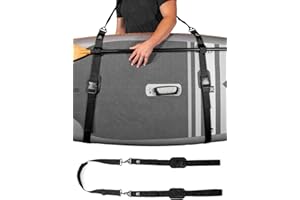 Gradient Fitness Tracolla per Kayak/Paddle Board/Surf | Tavole da Trasporto SUP a Mani libere con Tracolla Imbottita