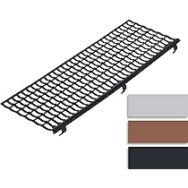 Protezione Tubi 2 Filtri Per Grondaia In Acciaio Inox 304 - Protezione Per Tubi Di Scarico Da Foglie E Detriti, 125x137mm Griglia Grondaia Inox - Foto 6