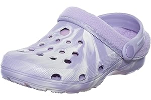 Brandsseller Zuecos para niños con forro, zapatos de jardín, degradados, color, talla 31 EU Schmal