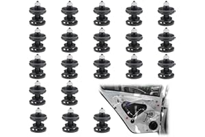 MAKOTO NOBU 20 Pcs Car Interior Door Card Trim Clips Set, Door Panel Card Trim Clips, Door Panel Mounting Clips for Golf 5, 6, 7, A4, A5, A6, Ideal for Car Door Repair