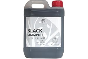 B.O.T COSMETIC & WELLNESS Shampoo alla Cipolla, Caffeina e Olio Ricino Capelli Volumizzante, Rinforzante, Anticaduta, Antiforfora e Attivatore Crescita Capelli Senza Solfati - 2000 ml