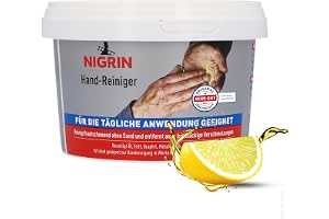 NIGRIN Handtvätt pasta 500 ml, rengör skonsam mot huden, tar bort envis smuts, 1 styck