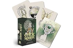 Celtic Spirit Oracle: Ancient Wisdom from the Elementals (36 Gilded-Edge Full-Color Cards and 112-Page Book)