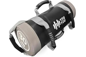 You vs You 5kg - 30kg Core Exercise Bag | Power Bag for Gym and Home Training | Explosive Core Bag Squats Lunges and Box-Steps | Power Sandbag Functional Training