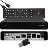VU+ Zero HW Version 2-1 DVB-S2 Full-HD E2 Linux Receiver, Youtube, Satellite Receiver with Record Function, Card Reader, Mult