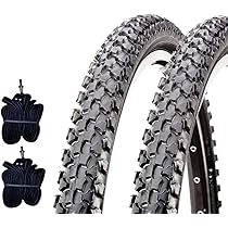 Copertoni E Camere Per Mountain Bike 20x1.90 - Set Da 2 + 2, Per MTB E Bici, Misura 50-406 - Foto 12