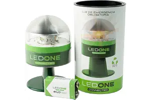 LEDONE - Baliza v16 Homologada DGT con Geolocalizador, Luz Emergencia Coche V16 Homologado DGT - eSIM y Datos Hasta 2038, Visibilidad 1km 360º - Fabricada en España