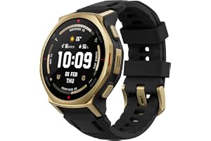 Amazfit T-Rex 3 Pro Smart Watch Outdoor 44 mm - AmoLED-skärm, safir, flashlight, titanram, GPS, off-line-kort, 17 dagars batt