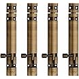 LAPO 4 Pack Heavy Duty Aluminium 8 Inch Tower Bolt for Home,Offices Doors and Windows/Tower Bolt for Main Door/Door Latch/Kundi/Chitakini/Door Latch for Main Door and Window(Antique Finish, Pack of 4)