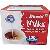 D'LECTA Milke, No Preservatives (100 Cups of 10g Each)