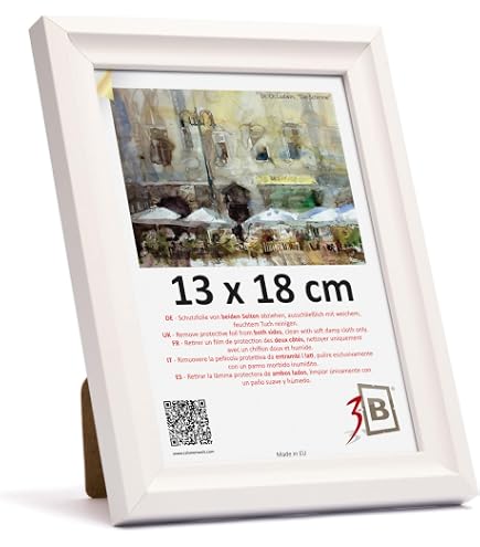 Cornice Portafoto In Legno Rustico 15x20 Cm – Supporto Da Tavolo Per Foto 10x15 – Regalo Festa Del Papà