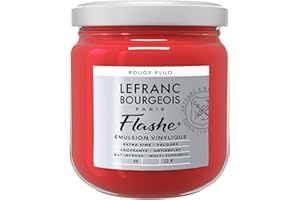 Lefranc Bourgeois Flashe Colore Acrilico, Fluoroto, 400 ml (Confezione da 1)
