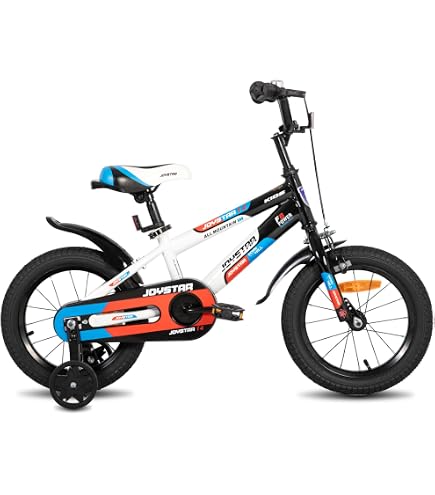 AMIGO Fairy – Vélo Enfant Fille 12/14/16 Pouces – Roues Stabilisatrices – Frein à Rétropédalage Et V-brake – Saumon – 3 à 6 Ans