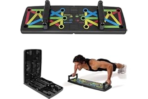 POSKOU Push Up Board Home Exercise Workout Fitness Gym Equipment Strength Training Press up Board