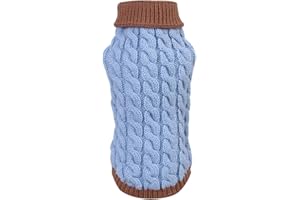 Gojiny Maglione caldo per cani, morbido maglione invernale lavorato a maglia, per cani di taglia piccola, media e grande