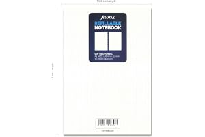 Filofax A5 anteckningsbok prickig journal påfyllning