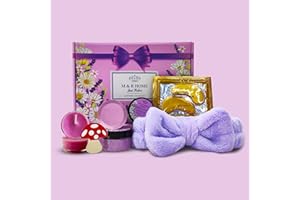 M & R HOME JUST RELAX Bath Set, Pamper Gifts for Women, Birthday Gifts for Her, Care Package, Pamper Hampers for Women, Get Well Soon Gifts for Women, Best Friend Sister Bestie Mum