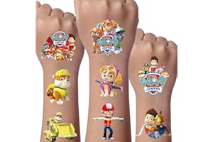 ‎YICOONUO Tattoo Kinder, 12 Blätter 350+ Kinder Tattoos, Temporäre Tattoos Set, Wasserdichte Kindertattoos, Kinder geburtstags geschenk Party dekoration