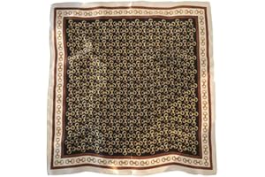 Riho 12 momme Men 100% Mulberry silk Neckerchief (53x53cm)