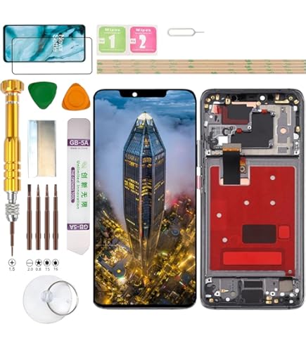 SDTEK Case Compatible With Huawei Mate 20 Pro, Full Body Protection 360 Gel Phone Cover Clear Transparent Soft Silicone