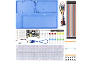 Youmile RAB Holder DIY Kit 5 in 1 Base Plat Electronic Component DIY Fun Kit Breadboard Holder for Arduino for Raspberry Pi 4B/3B+/3B/2B+/2B/Zero Breadboard