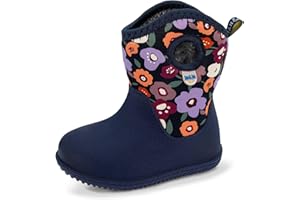 JAN & JUL Wodoodporne izolowane buty zimowe dla małych dzieci i dzieci