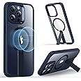ESR for iPhone 15 Pro Max Case,Compatible with MagSafe,Fully Adjustable Flickstand,Military-Grade Drop Protection,Slim Back Cover with Patented Kickstand, Boost Series,Dark Blue