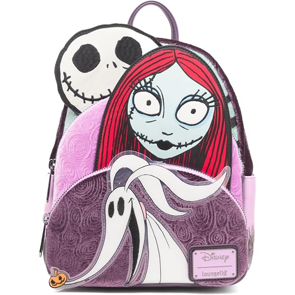 Jack & Sally Sugar Skull Loungefly Loungefly Disney Nightmare Before Christmas Sugar Skull Jack  main image 4